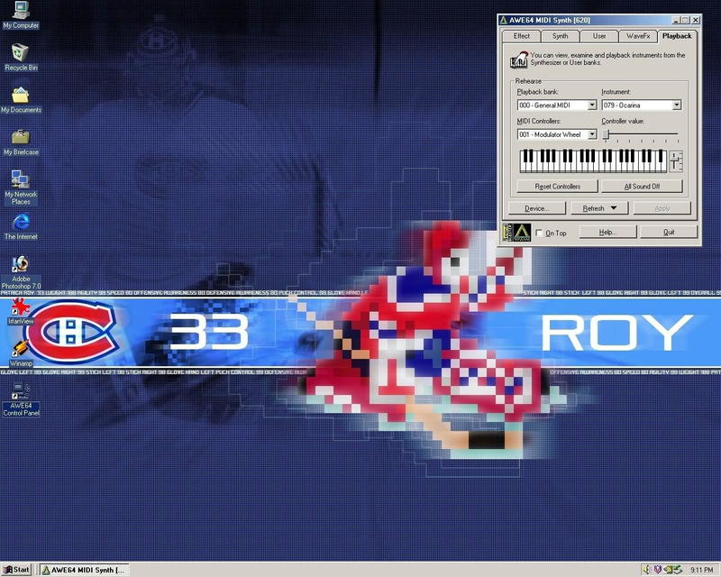 Illustration for article titled Amazingly cringe old wallpapers